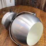 Eye Ball brushed aluminium Space Age lamp or wall light