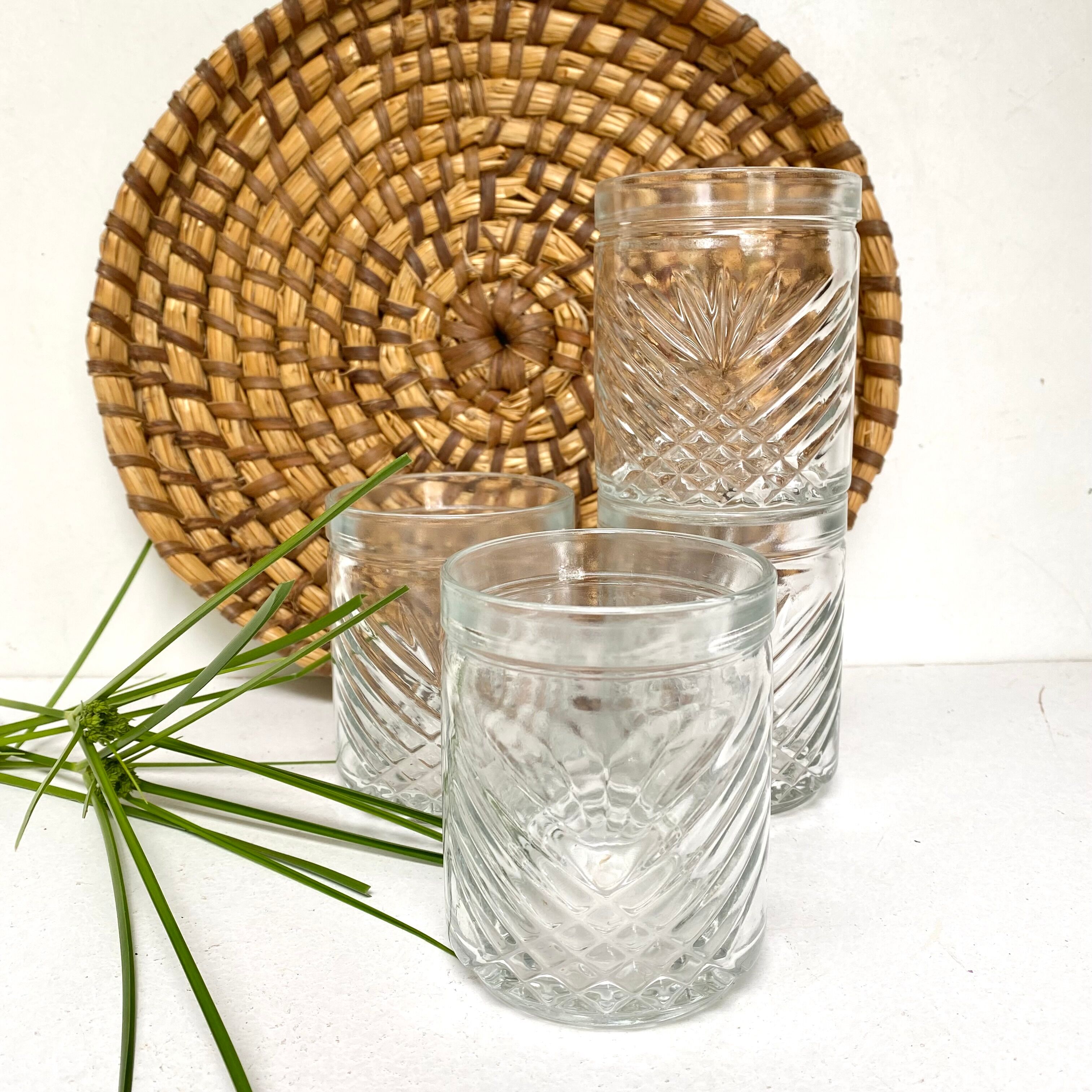Vintage water glasses