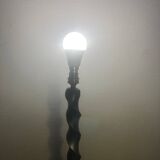 Hammered wrought iron lamp base – 1950s