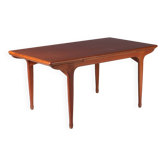 Table à manger extensible en teck des années 1960 par TV Meubles Paris, France
