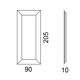 AURA BIG MIRROR - SUPERIOR DESIGN IN OUTLET -60%