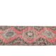 Classic Pattern Red & Green Vintage Runner Rug, 104x344Cm