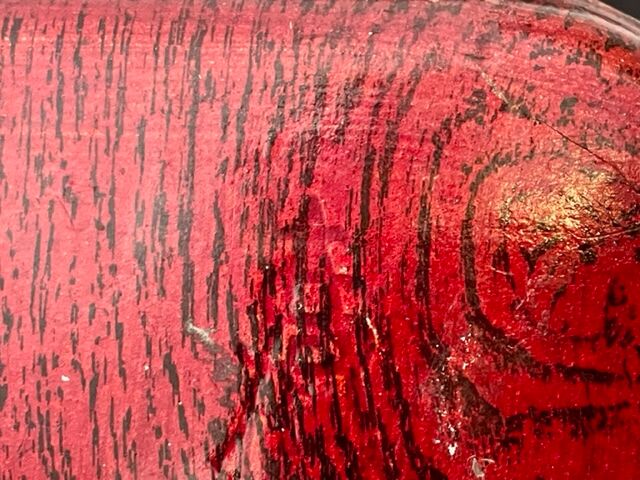 Empty tray pocket Napoleon III in lacquered wood.