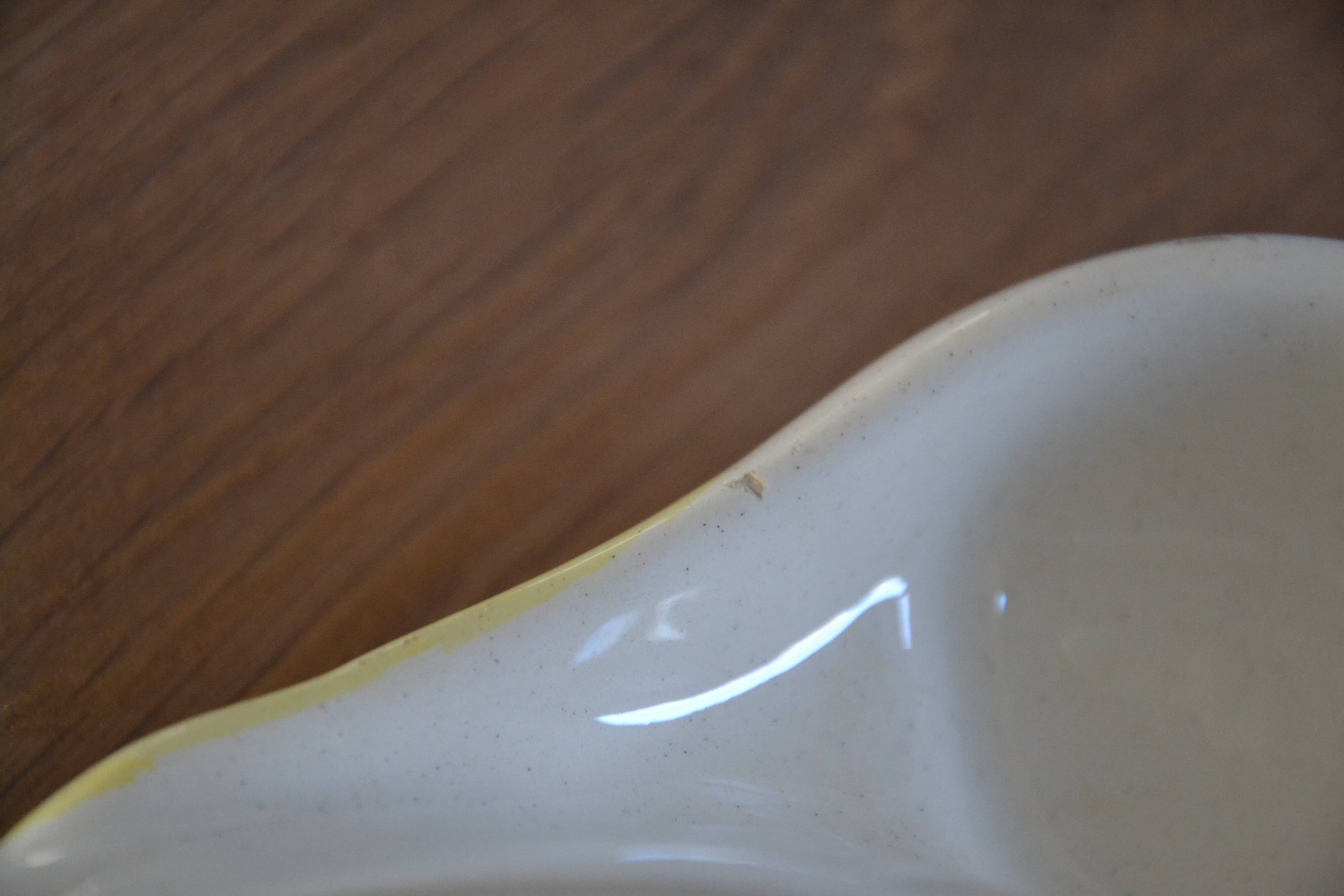 Italian earthenware fruit dish/basket