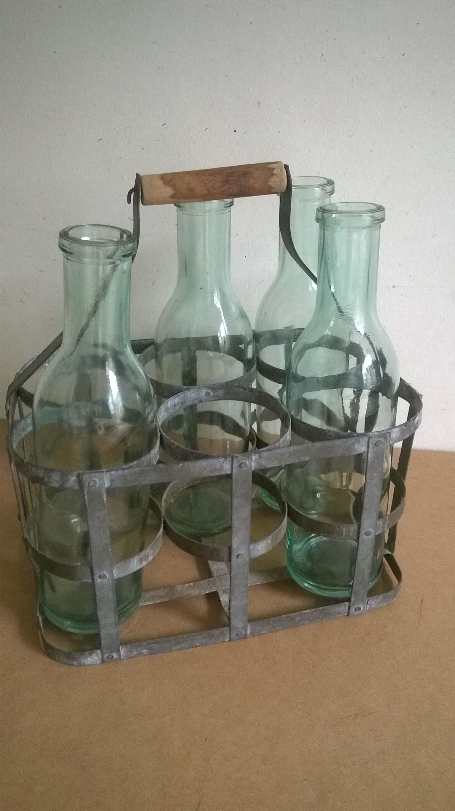 Former zinc wine rack