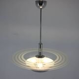 1930s Restored Art Deco Chandelier, Czechoslovakia
