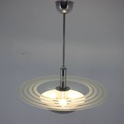 1930s Restored Art Deco Chandelier, Czechoslovakia