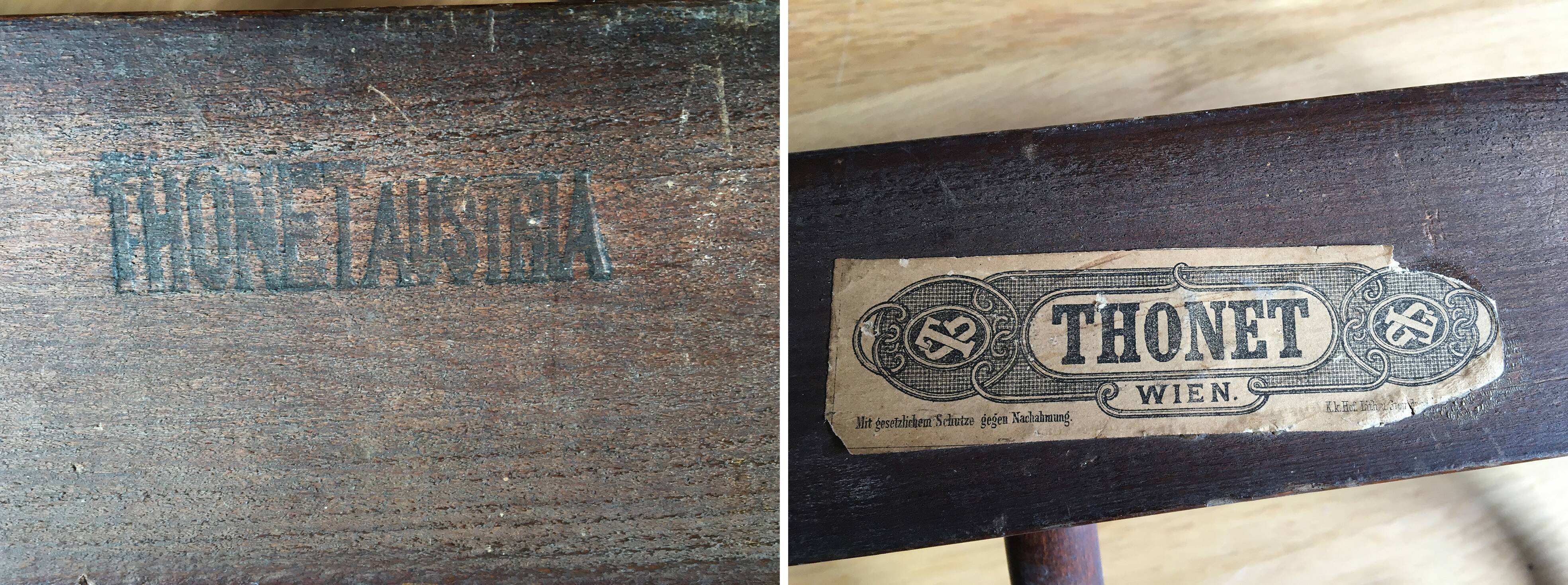 Wall coat rack Thonet