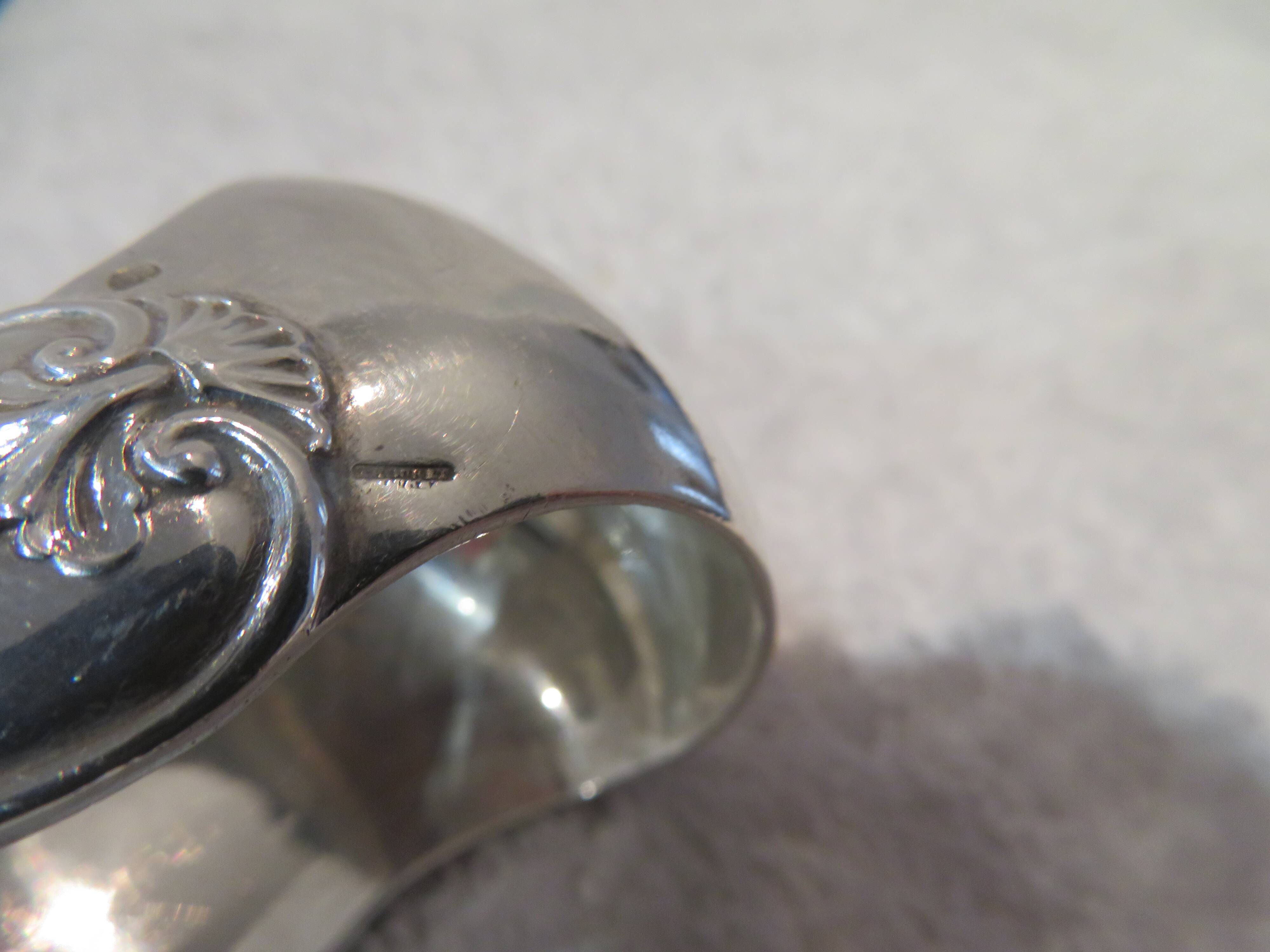 Silver-plated asparagus tongs, goldsmith Trouret Louis XV style, 25.7cm