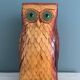 Vintage umbrella stand in the shape of an owl
