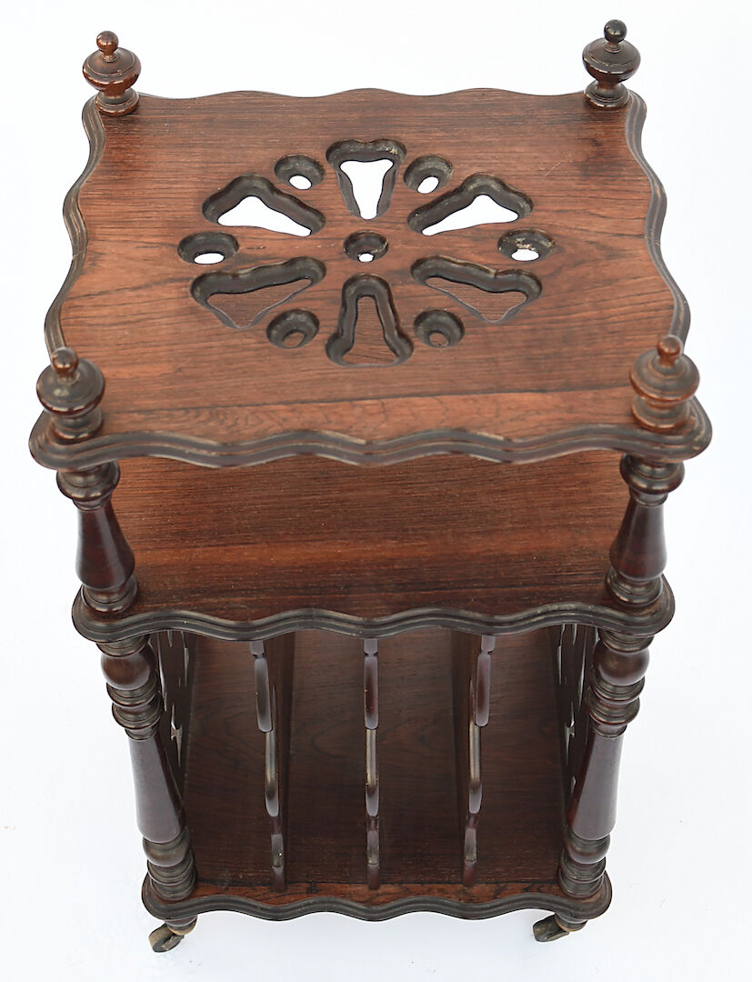 Rosewood music cabinet