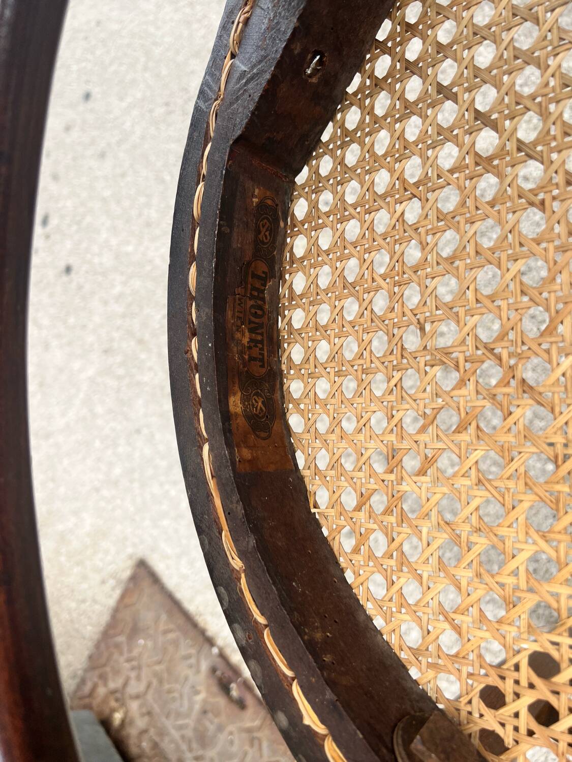 GEBRUDER THONET chair model 17 late 19th century