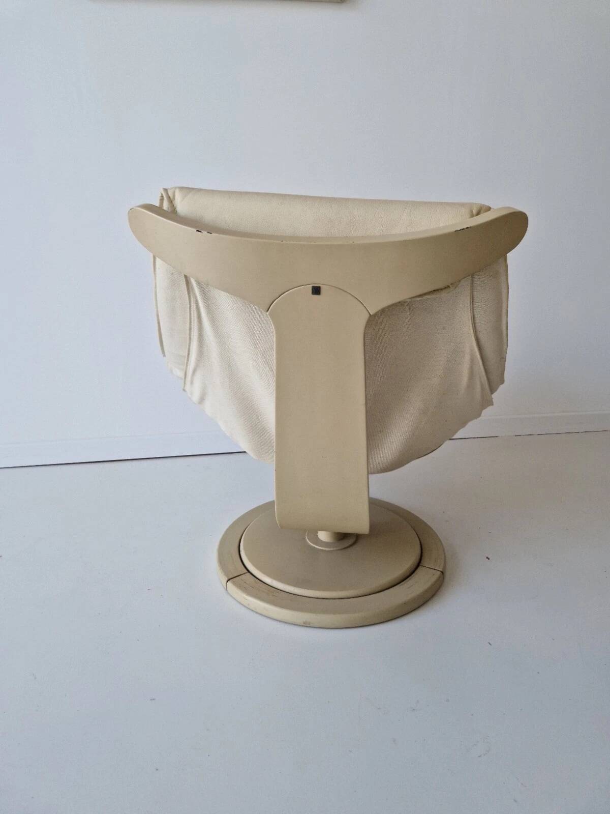 Fauteuil suédois pivotant vintage Nelo « Flight High » de Takashi Okamura,