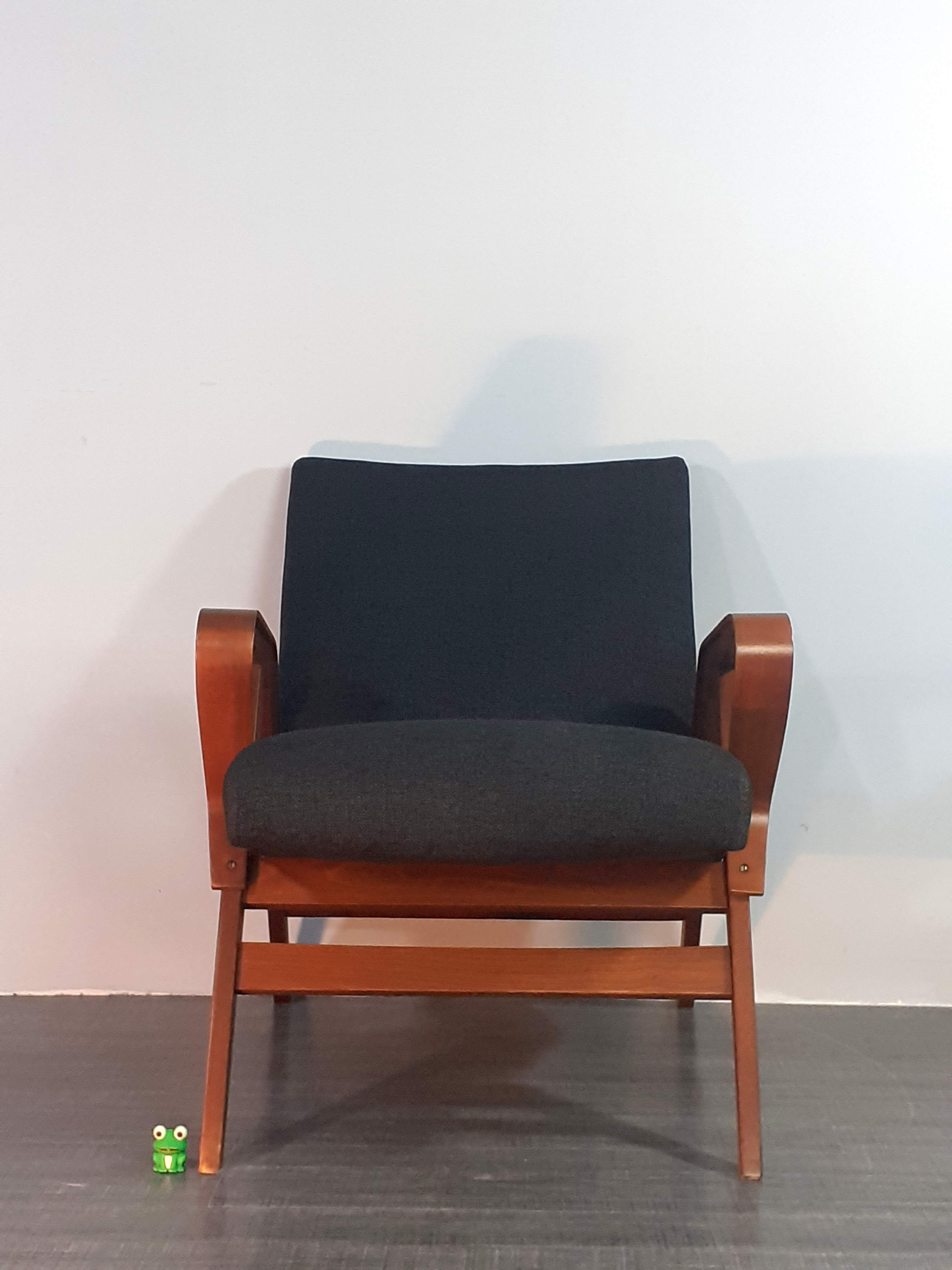 Tatra chair by Frantisek Jiràk, vintage czechoslovakia 1960s
