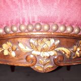 Pair of Louis XV style armchairs