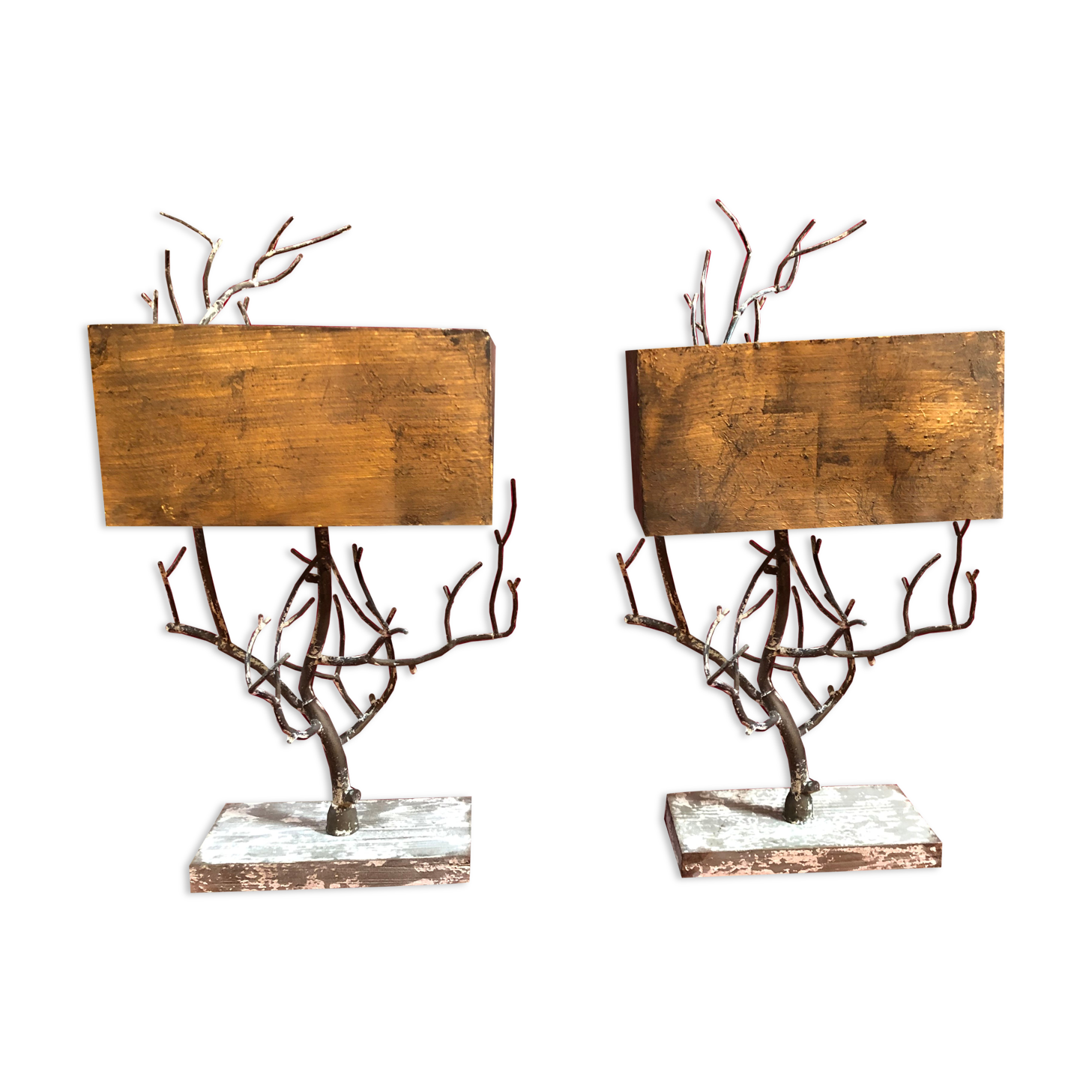 Pair of table lamps 2000s