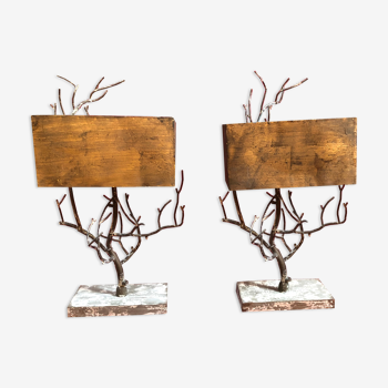 Pair of table lamps 2000s