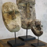 Masque Timor en bois