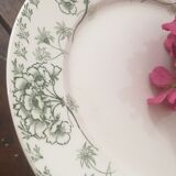 Sarreguemines "palmyre" presentation plate.