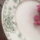 Sarreguemines "palmyre" presentation plate.