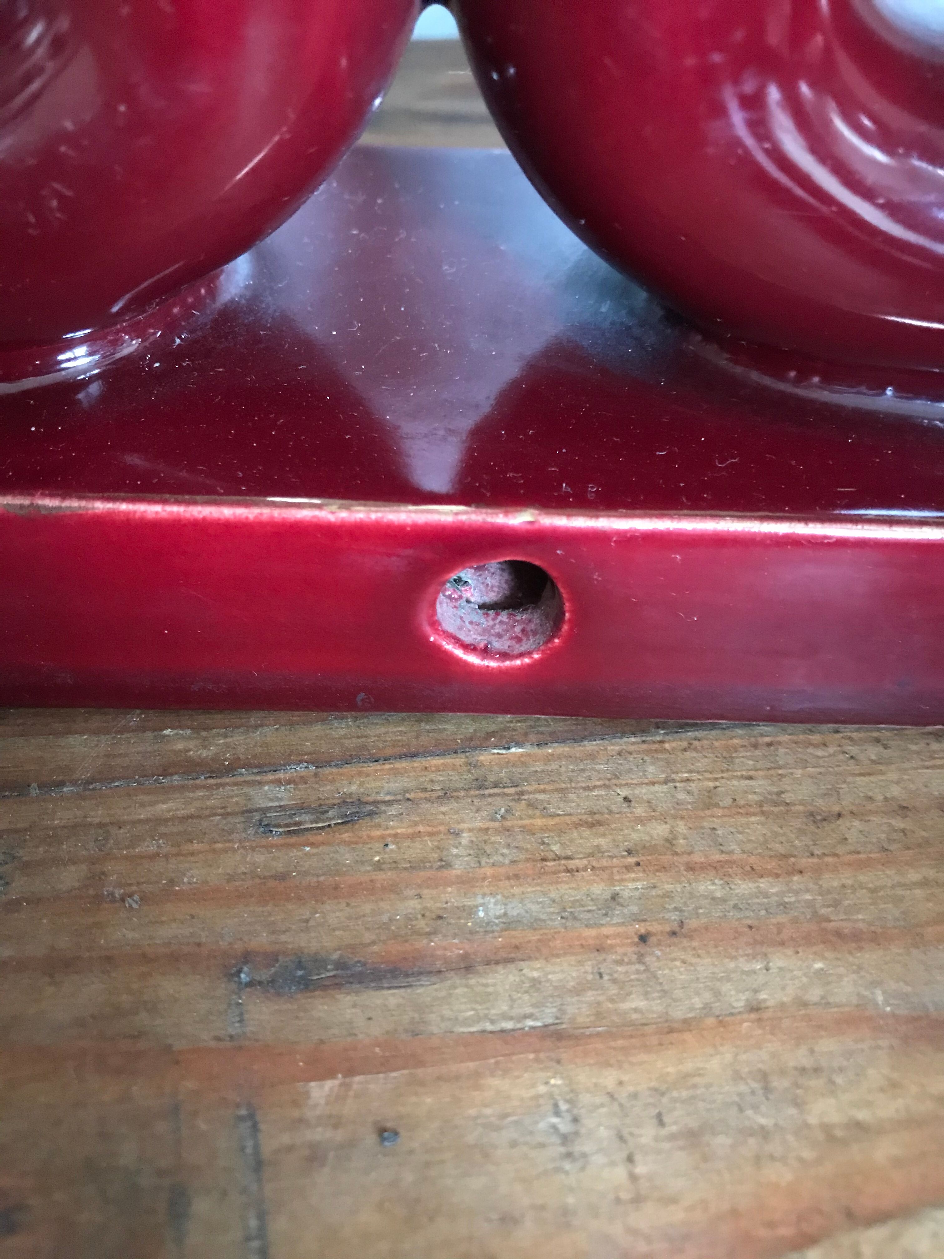 Pair of CAB ceramic candlesticks