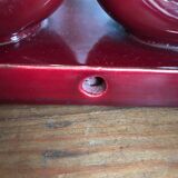 Pair of CAB ceramic candlesticks