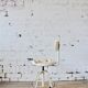 Chaise pivotante blanche