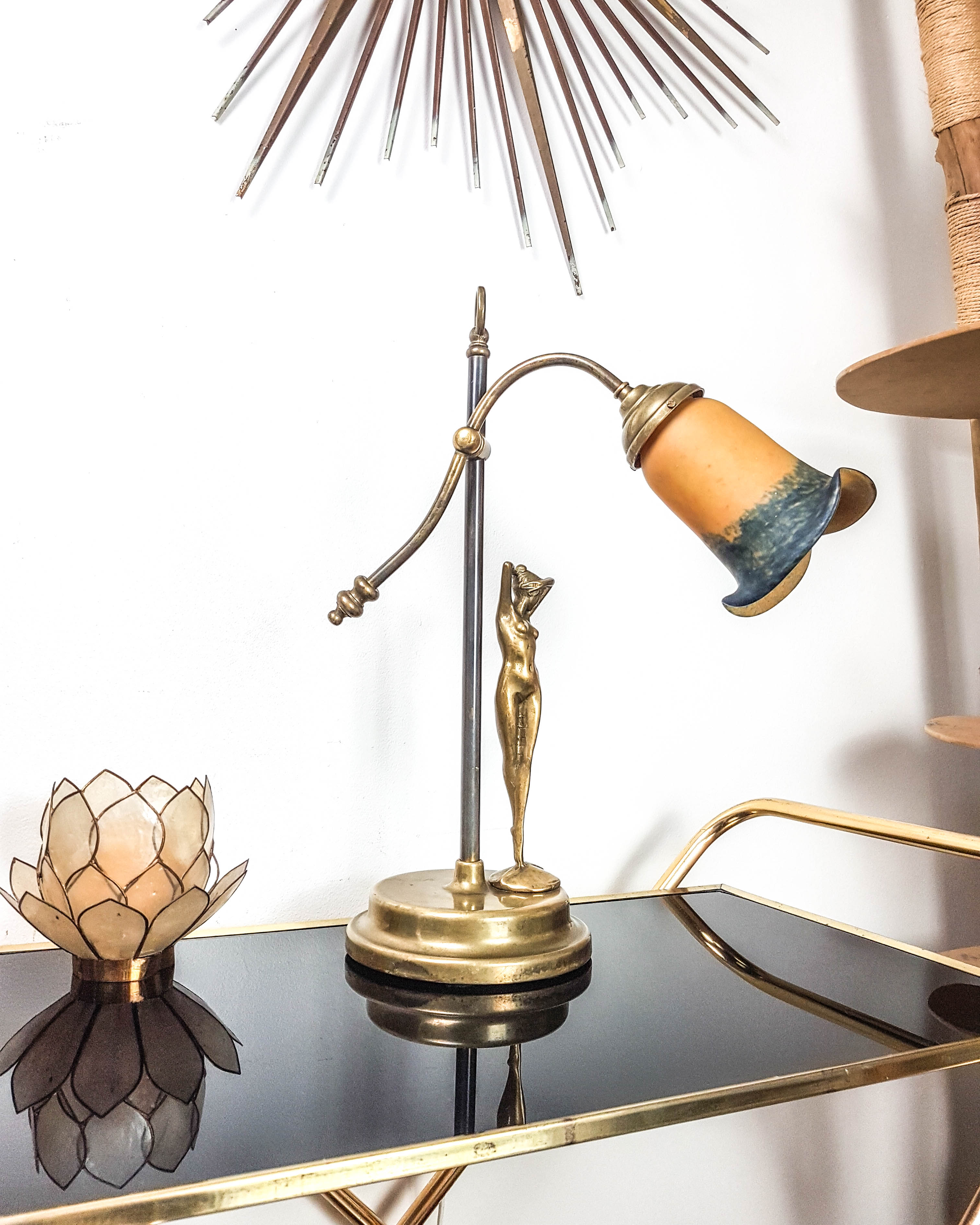 Art deco lamp by Guido Mariani 1925