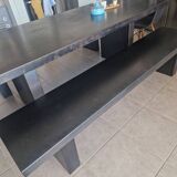 Table and bench Zeus signed by Massimiliano Fuksas.