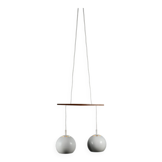 Lampe à suspension, design danois, années 1960