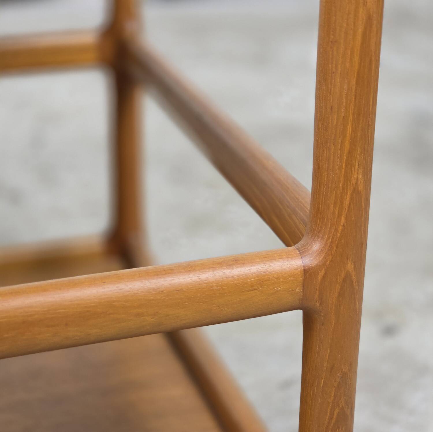 Henning Korch, Silkeborg vintage Danish teak serving trolley