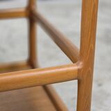 Henning Korch, Silkeborg vintage Danish teak serving trolley