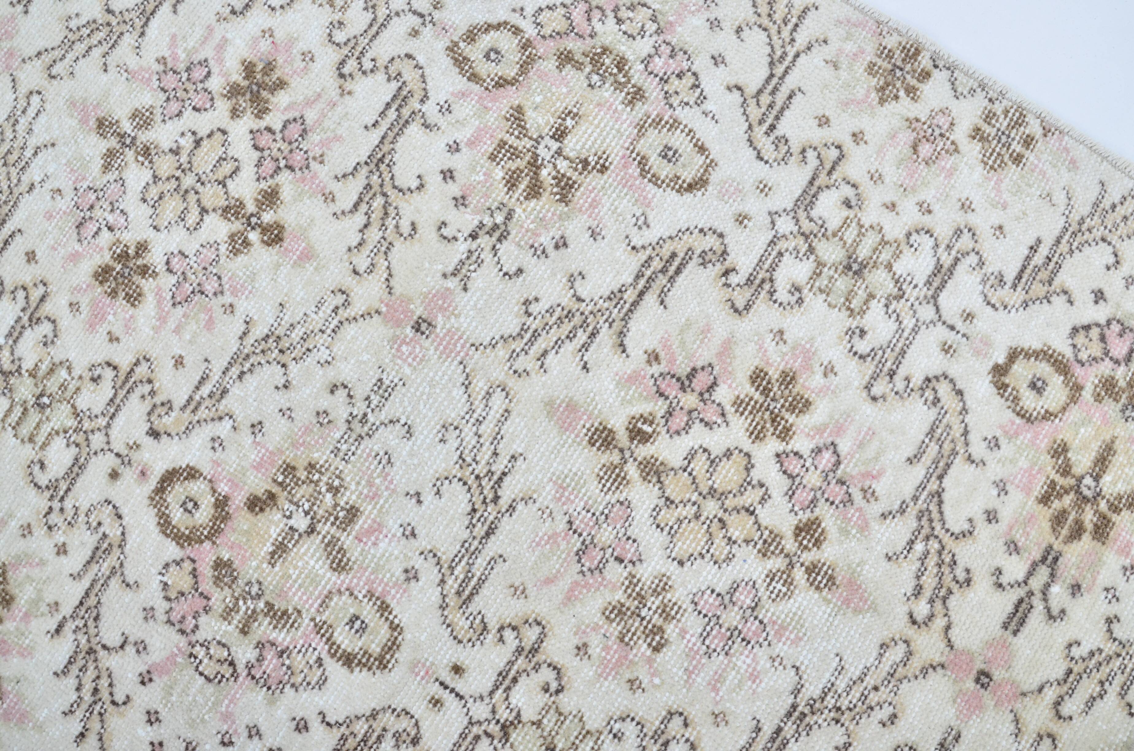 Oushak Geometric Wool Carpet sku 3223