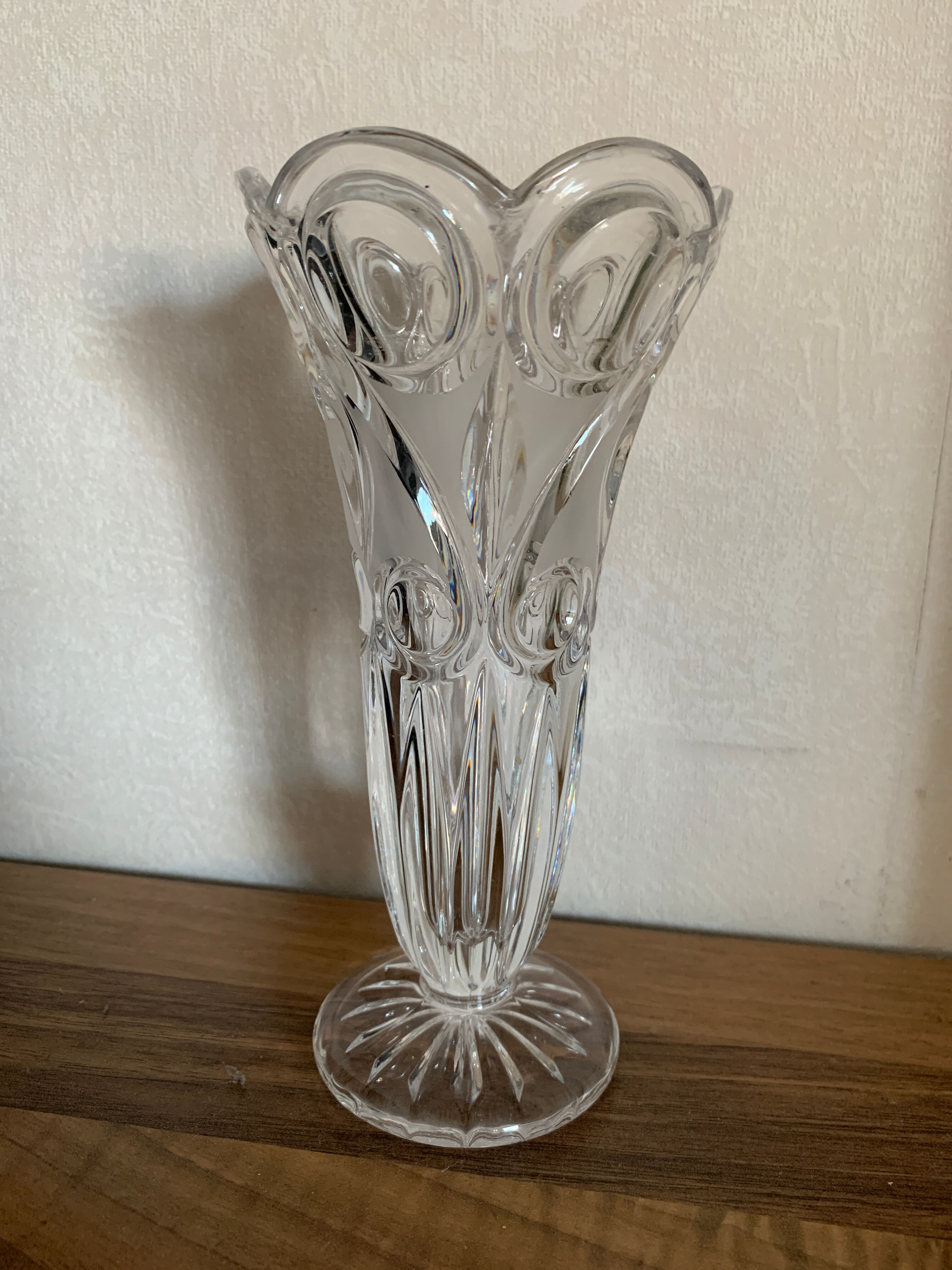 Old glass vase