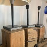 Solid wood designer lamp
