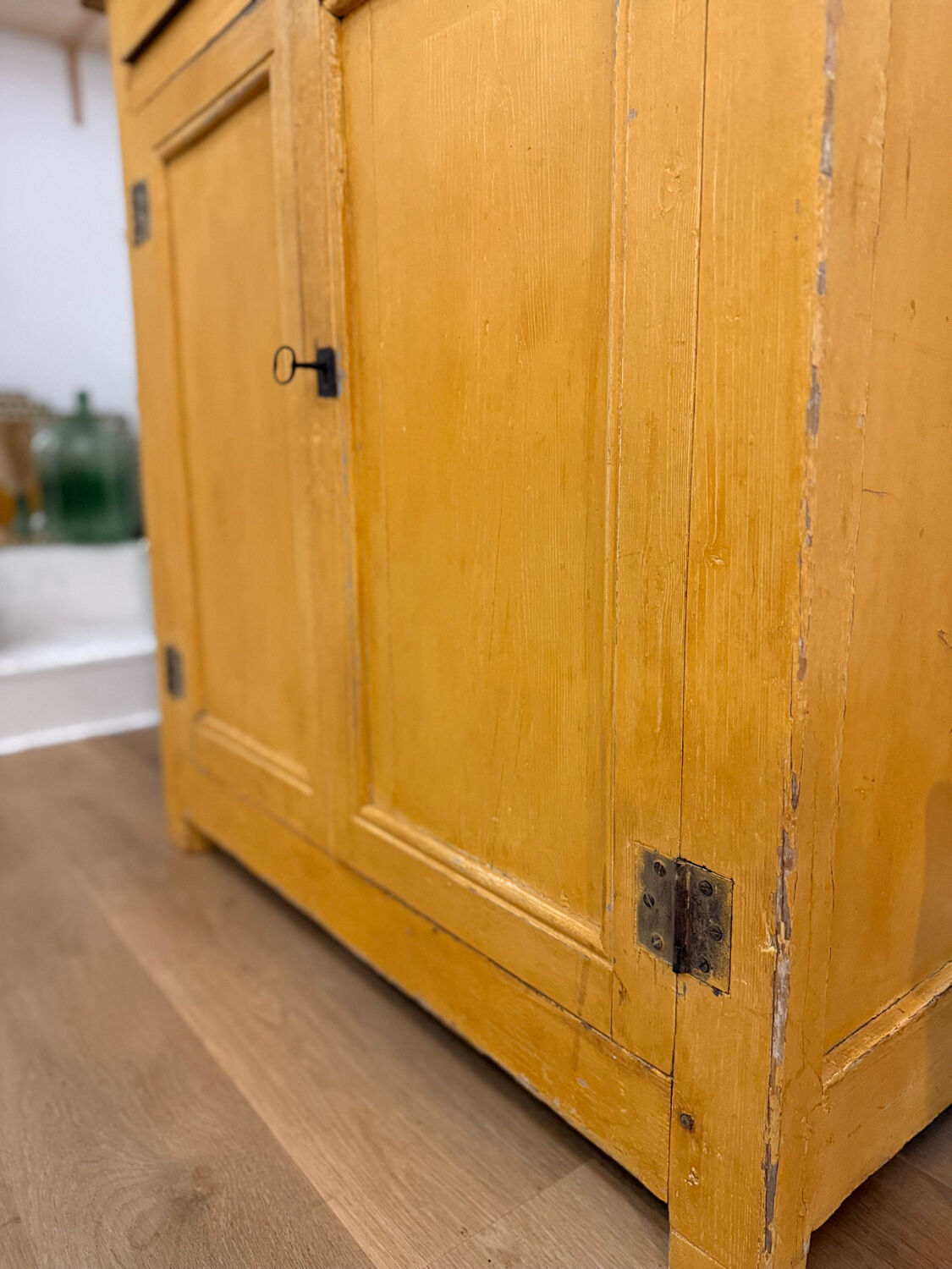 Antique country buffet