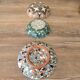 Rare Lot 3 Bowls GERBINO Vallauris – Mixed Earth Mosaic