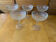 Série de 5 coupes a glace bormioli rocco modèle america 20’s verre mou