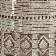 Cracked ceramic vase after Jean Besnard