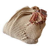 Couvre-lit -Plaid en laine - Tricot