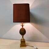 Brass pineapple table lamp, 1970s