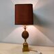 Brass pineapple table lamp, 1970s