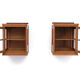 Oak art deco hanging cabinets 1930s