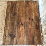 Wooden farmhouse coffee table