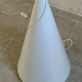 Conical lamp in opaline of Murano vintage 52 cm