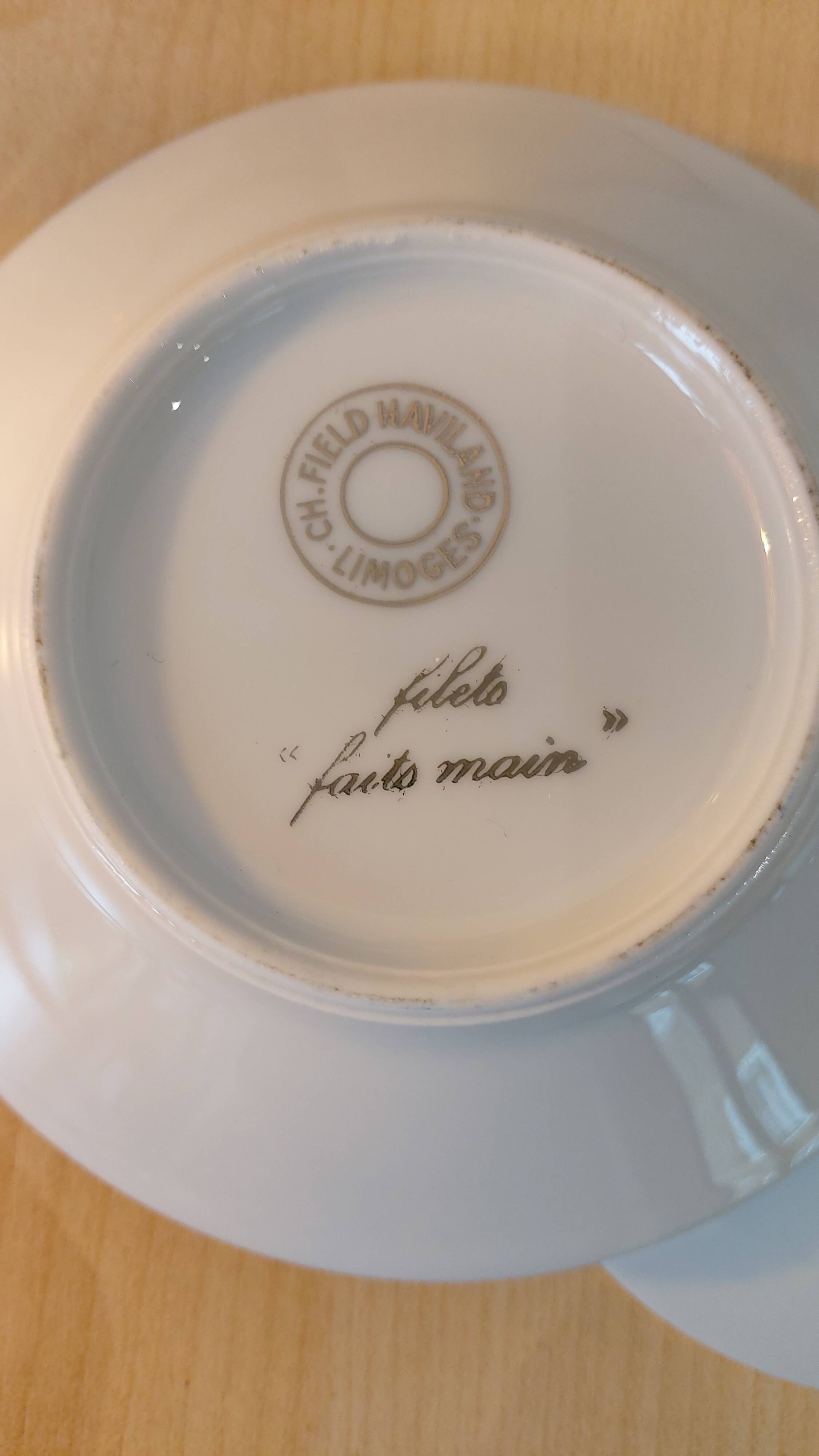 Coffee service CH. Field Haviland, Limoges