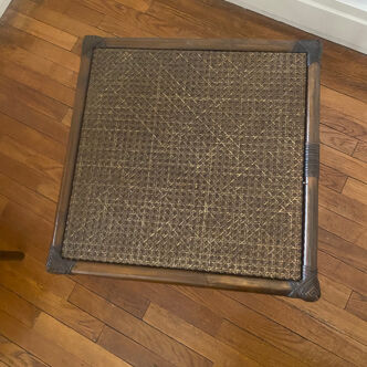 Rattan nesting tables