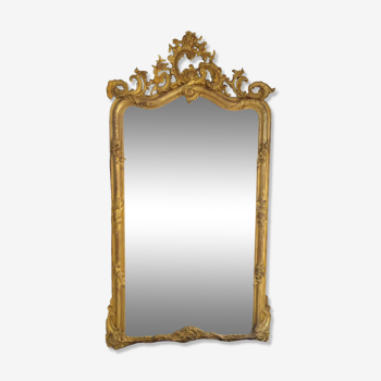 Old gilded mirror, 120x180 cm