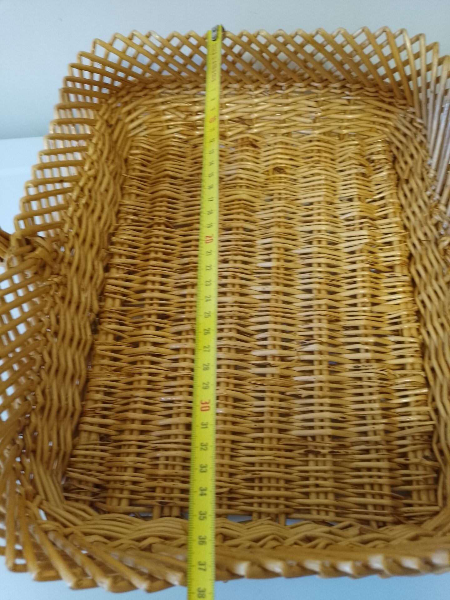 Panier à anse en osier