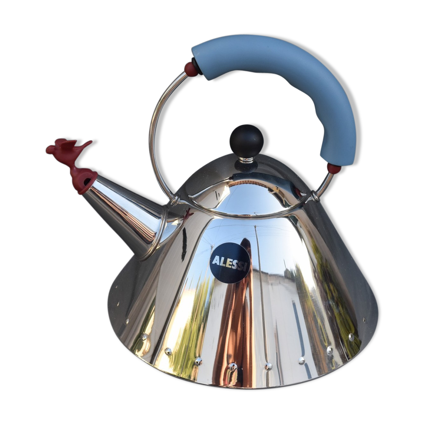 Michael Graves whistling bird kettle for Alessi